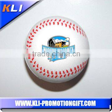 kids toy pu foam stress baseballs shape stress ball PU baseball