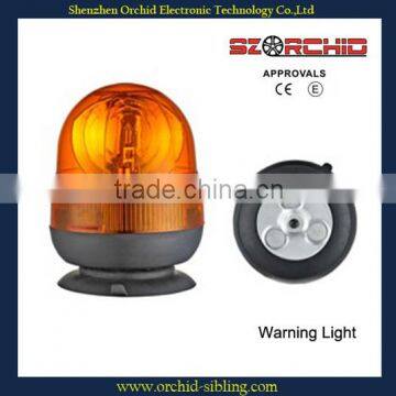 12v amber pc lens emergency magnetic warning light for truck