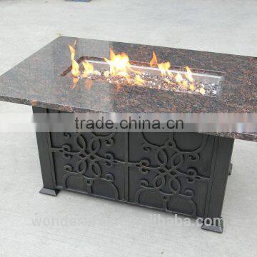 Backyard 50 x 32 In. Square Chat Fire Pit Table photo-3