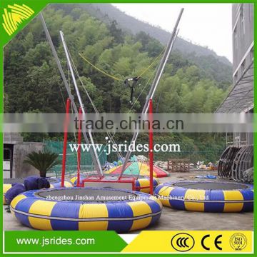 Children park bungee trampoline indoor ride