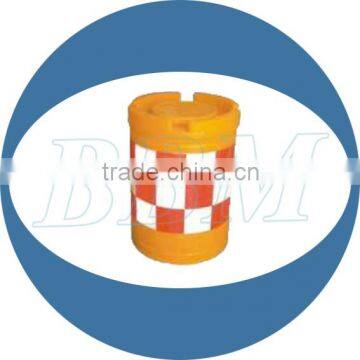 plastic traffic anti-crash barrel