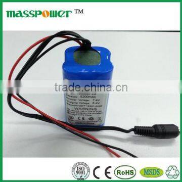 18650 cells 4400mah 8.4v li-ion battery