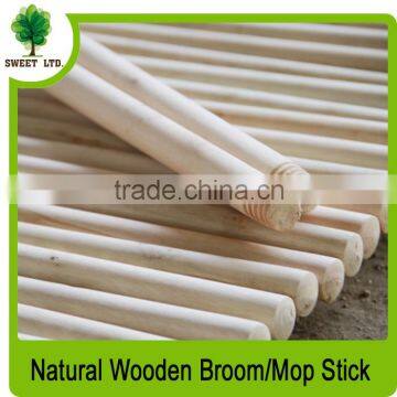 Top popular natural wood beoom stick from Nanning factory 120*2.2CM