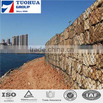 best quality hexagonal mesh gabion wall