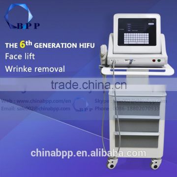 0.2-3.0J 2016 New Arrival Home Use Focused Ultrasound HIFU Machine/HIFU Face Lift/ HIFU For Wrinkle Removal 8MHz