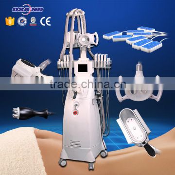 Local Fat Removal 5 In 1 Professional Cryolipolysis 50 / 60Hz Cavitation RF Lipo Laser Cool Cryo Shape Slimming Machine