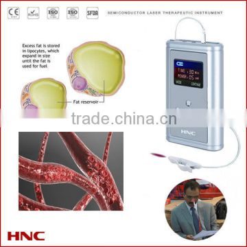 Nasal polyps therapy device of 650nm infrared laser physiotherapy rehabilitation ear acupuncture