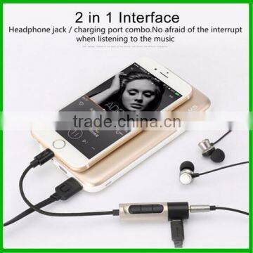 Earphone headset adapter for iphone 7&3.5mm audio jack converter