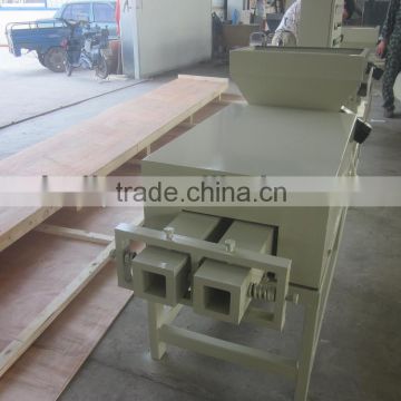 Wood pallet block hot press machine and wood block making machine