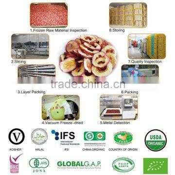 Freeze Dried Hawthorn Berry Chips for Sale photo-6