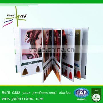 Hair Color Chart Swatch Book NEW Shade Chart Dye