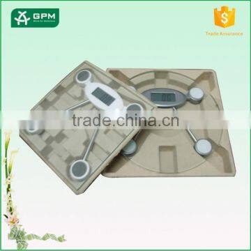 Molded Recyclable Pulp Cardboard Cosmetic Gift Set Packaging Box for Inner Packing Custom Pulp Tray for Sale photo-4