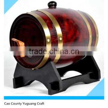 Wine Barrel Crafted From Pine Wood