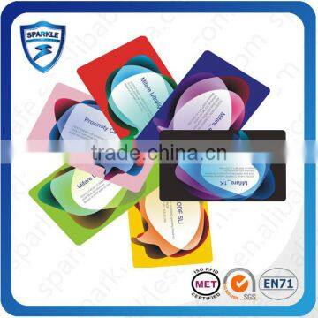 Full color printing hologram stickers master membership card