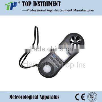 hand-held meteorological apparatus