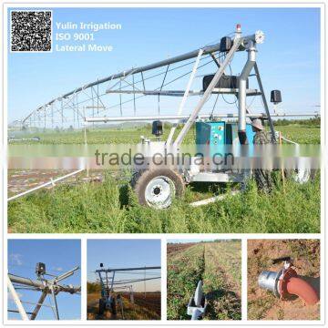 Lateral Move Center Pivot Irrigation Equipment With ISO 9001 Certificate