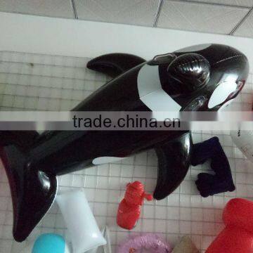 Hot sale pvc inflatable dolphin for amusement