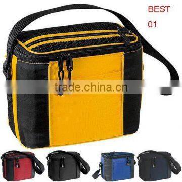 cooler bag with zipper at the top