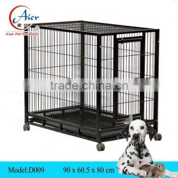 Factory supplier pet cage folded dog crates cage