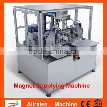 Semi auto magnet supplying machine, magnet insert machine for Hardcover gift