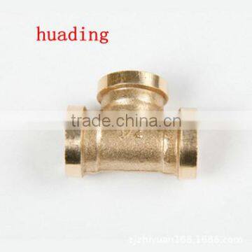 high quality brass connector ,female threaded 3 way connector ,forgrod elbow connector