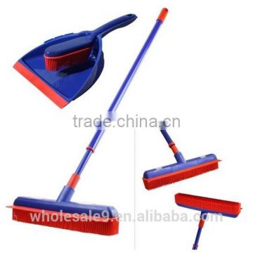 hot selling Room And Office Durable Telescopic TPR Rubber Broom