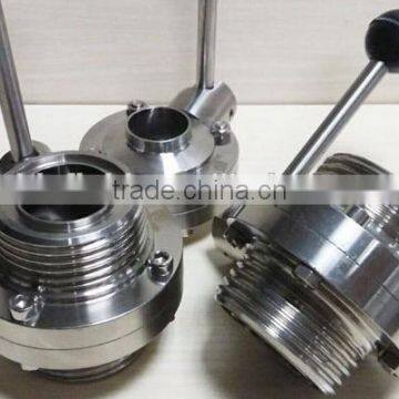 Stainless Steel China Suppliers Sanitary Butterfly Valve photo-2