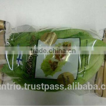 Automatic fresh lettuce, whole lettuce packing machine, fresh vegetable packaging machine.