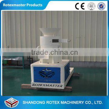 Top Sale Machinery Hardwood Pellet Mill Flat Die Small Pellet Mill photo-2