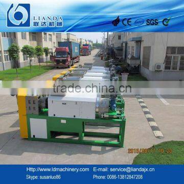 PE PP film squeezing granulating machine