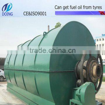 Professional Waste Tyre Oil Distillation Machine to Get Diesel