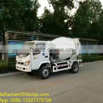 6 Wheels 2.5 Cubic Meters Mini Concrete Mix Truck photo-3