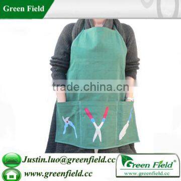 Green Field Womens Garden 3-Pocket Waist Apron