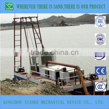 Sand suction dredger with jet head for deep depth