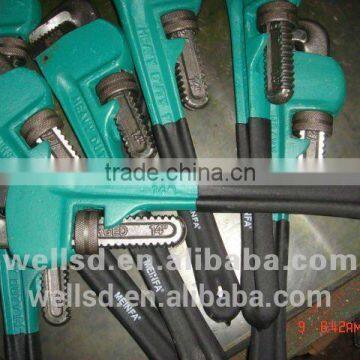 High Tensile Strength US Type Heavy Pipe Wrench photo-4