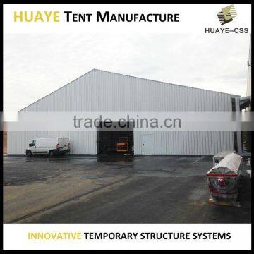 temporary aluminum frame waterproof industrial storage tent warehouse shelter