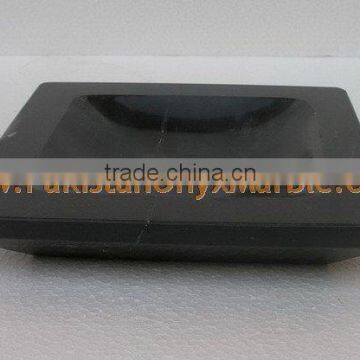 TEAKWOOD BLACK ZEBRA MARBLE BOWLS photo-4