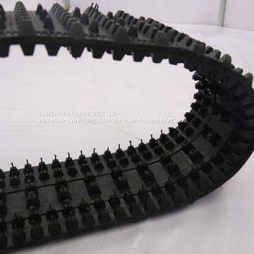 Puyi Snowmobile Rubber Tracks With Wheels 255*72*30 photo-3