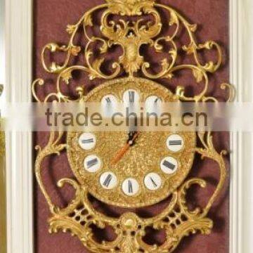 Elegant Wall Mounted Clock, Luxury Wall Clock, Decorated Wall Clock