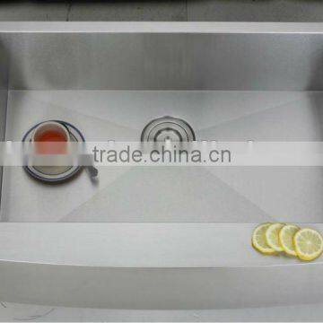 Stainless Steel Apron Kitchen Handmake Sink photo-2