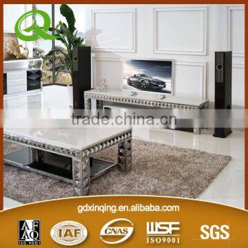 E338 Home furniture marble design TV stand for sale