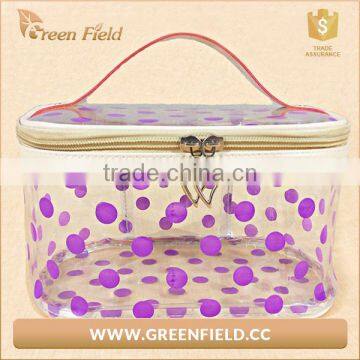 2017 Factory OEM Clear Pvc Transparent Cosmetic Bag for Promotion photo-2