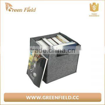 Felt Fabric Container Storage Bin Living Room Storage Box photo-3