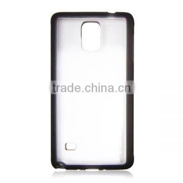 Multicolor Frame Transparent Cover, TPU Protective Phone Case for Samsung Note4 photo-4