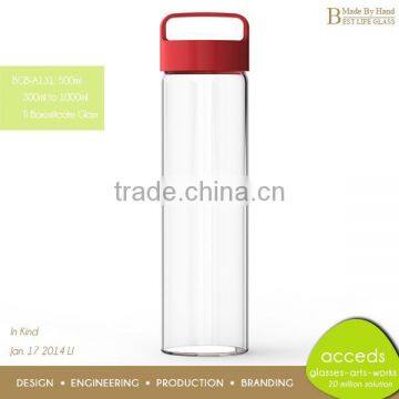 Borosilicate Glass Lemon Bottle / Cup Juice Source photo-4