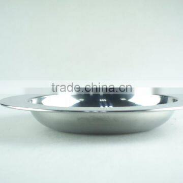Round Tray Metal Food Tray Stainless Steel Buffet Trays Of Various Sizes photo-2