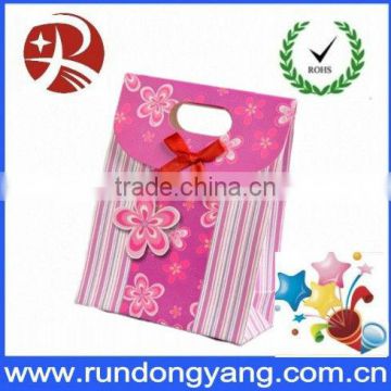 elegant small decorative gift paper bags promotion with high quality