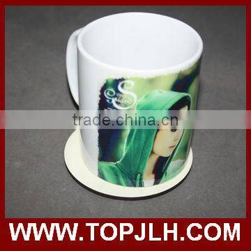 China Supplier Hot Sell Wholesale Custom Bulk Blank Cheap Round Mdf Cork Coaster photo-3