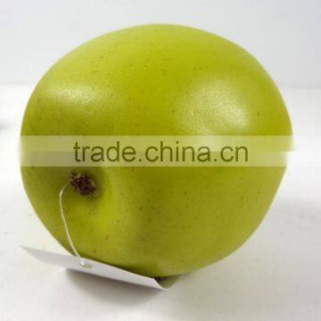 artificial PE green apple for decoration