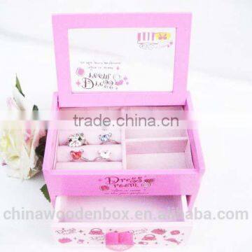 Handmade Luxury Promotional Gift Wood Jewelry Box photo-3